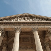 Paris | Panthéon | Front, Dach und Säulen