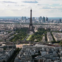 Paris | Blick vom Tour Montparnasse in Richtung Tour Eiffel