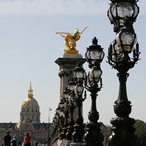 Paris | Pont Alexandre | Blick in Richtung Hôtel des Invalides
