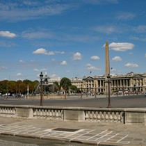 Paris | Place de la Concorde | Blick auf den Place de la Concorde in Richtung Madeleine